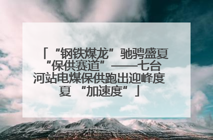 “钢铁煤龙”驰骋盛夏 “保供赛道”——七台河站电煤保供跑出迎峰度夏 “加速度”