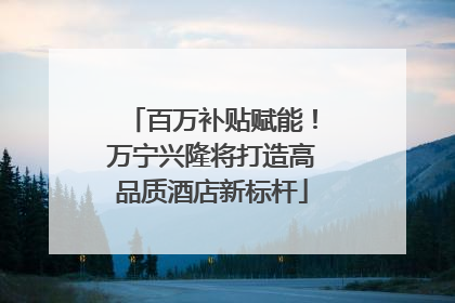 百万补贴赋能！万宁兴隆将打造高品质酒店新标杆
