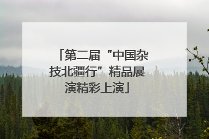 第二届“中国杂技北疆行”精品展演精彩上演