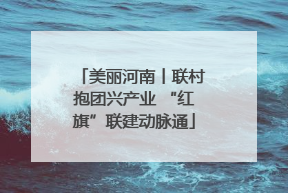 美丽河南丨联村抱团兴产业 “红旗”联建动脉通
