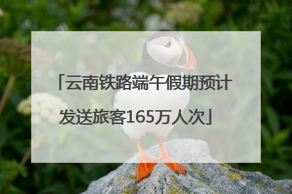 云南铁路端午假期预计发送旅客165万人次
