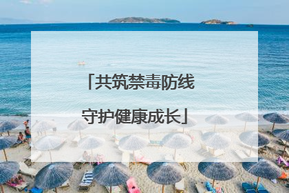 共筑禁毒防线 守护健康成长
