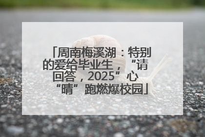 周南梅溪湖：特别的爱给毕业生，“请回答，2025”心“晴”跑燃爆校园
