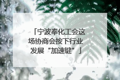 宁波奉化工会这场协商会按下行业发展“加速键”