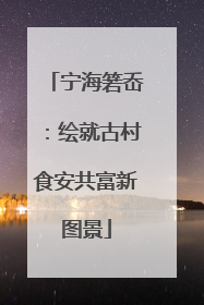 宁海箬岙：绘就古村食安共富新图景