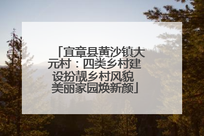 宜章县黄沙镇大元村：四类乡村建设扮靓乡村风貌 美丽家园焕新颜