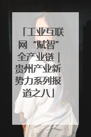 工业互联网“赋智”全产业链｜贵州产业新势力系列报道之八