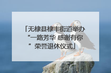 无棣县棣丰街道举办“一路芳华 感谢有你”荣誉退休仪式