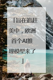 旨在追赶美中，欧洲首个AI推理模型来了