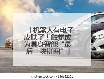 机器人有电子皮肤了！触觉或为具身智能“最后一块拼图”