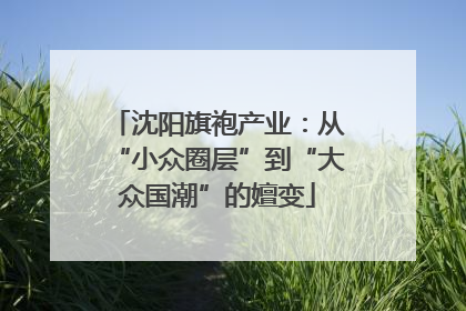 沈阳旗袍产业：从“小众圈层”到“大众国潮”的嬗变