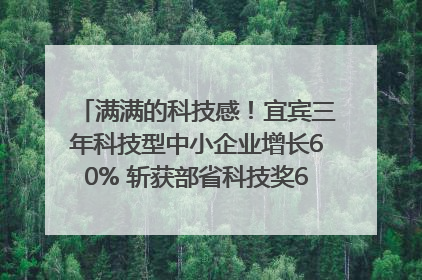 满满的科技感！宜宾三年科技型中小企业增长60% 斩获部省科技奖6项｜您牵挂的四川