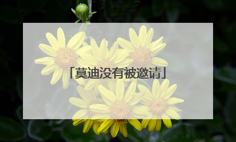 莫迪没有被邀请