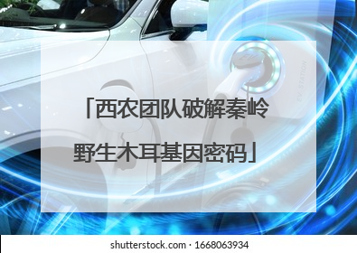 西农团队破解秦岭野生木耳基因密码